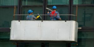 Safety Equipment for High Rise Window Cleaning